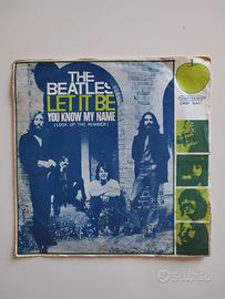 45 giri - THE BEATLES - "Let It Be", 1970