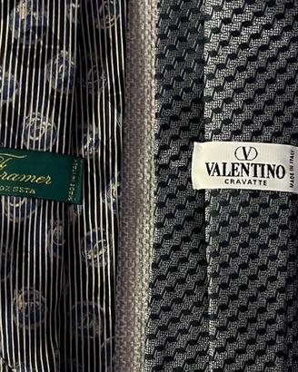 LUSSO in sconto ✨ lotto 2 cravatte in seta