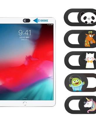 Webcam Privacy Cover Design - Alien / Panda / Flow