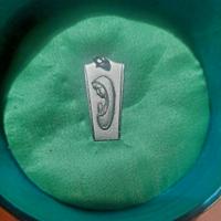 Medaglietta  ciondolo Madonna argento vintage