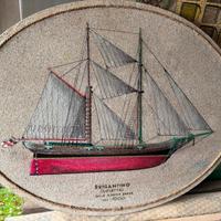 Pittura a smalto brigantino