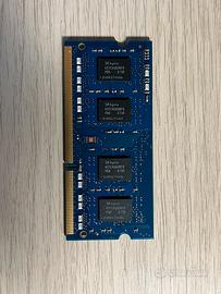 RAM 4GB DDR3L 1600MHz SO-DIMM per notebook
