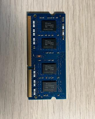 RAM 4GB DDR3L 1600MHz SO-DIMM per notebook