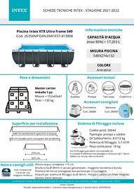 piscina INTEX 549x274x132