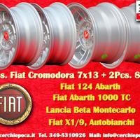 4 cerchi Fiat Lancia Autobianchi Cromodora CD66 7x