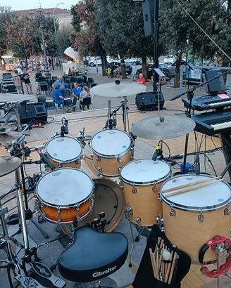 batteria acustica ddrum acero