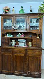 Credenza in legno massello, arte povera