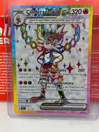 Carta Pokémon Cinderace ex Teracristal