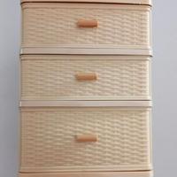 Contenitore plastica 3 cassetti