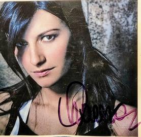 Autografo Laura Pausini su CD  Resta in Ascolto
