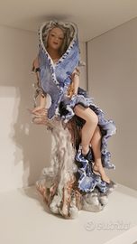 Fata in ceramica fatta a mano : Roceram"