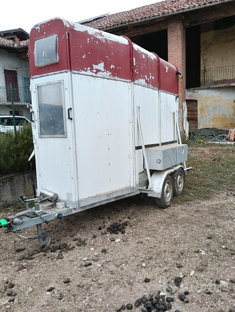 BAGOZZI CARROZZE - Trailer Van Per Cavalli Xantos Aero Rampa Western Brescia 442290481