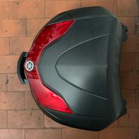 Bauletto (senza blocco serratura) e piastra YAMAHA