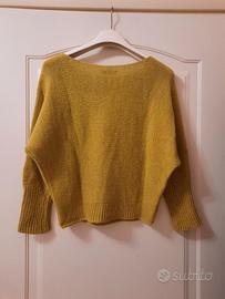 Maglione donna color senape tg. s Piazza Italia