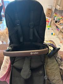 Seduta passggino cybex addato per gemelli