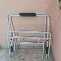 Doppia barra di protezione letto per adulti 