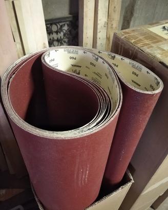 nastri abrasivi per calibratrice