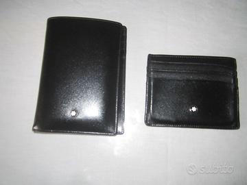 PORTAFOGLIO+PORTA-CARTE-CREDITO MONTBLANC ORIGINAL