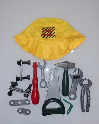 Set attrezzi bricolage giocattolo 