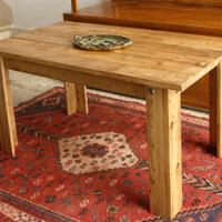 tavolino basso legno massello pallet artigianale