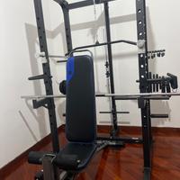 🏋️♂️ Palestra completa casa – Rack Adidas