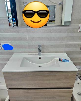 mobile bagno sospeso