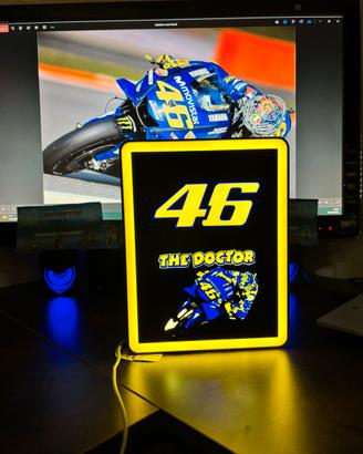 Lampada a led valentino rossi “the doctor” 46
