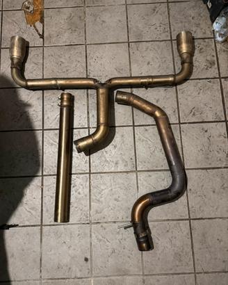 Scarico centrale e finale diretto golf 8 gti