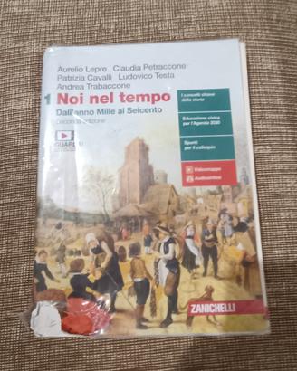 Libro di storia "Noi nel tempo" Edizione 1.