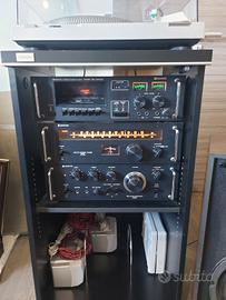 stereo con giradischi 