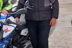 Giacca donna da moto