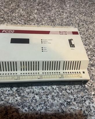 PLC PCD2 SAIA completo di schede in/out