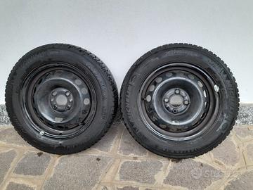 4 ruote invernali 165 70 R14 Michelin