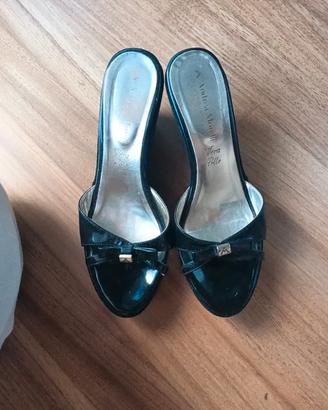 Scarpe zeppa  ( vera pelle)