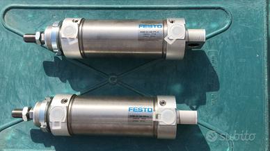 2xFESTO_Cilindro DSNU-63-100-PPV-A doppio effetto