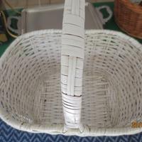 Cesta natalizia cestino vimini