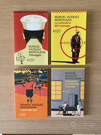 Libri Manuel Vazquez Montalban serie Pepe Carvalho