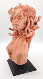 Busto Medusa Gorgone Arte Mitologia Deco 3D Print