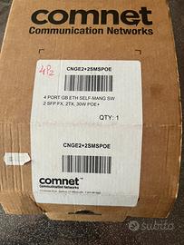 Comnet convertitore fibra/rame CNGE2+2SMSPOE