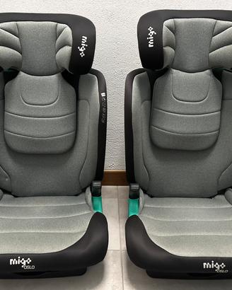 Coppia Seggiolini auto - Gruppo 2/3 - Isofix