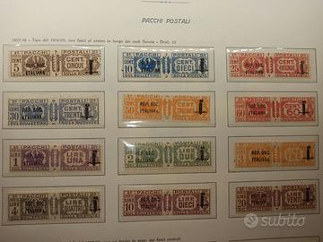 Rep. SOCIALE ITALIANA 1944 Pacchi Postali