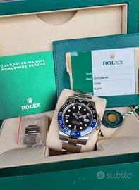 ROLEX GMT MASTER II 116710BLNR BATMAN 2016 