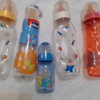 biberon usati e nuovi