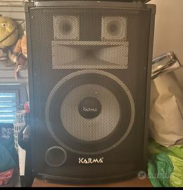 Cassa PA Karma 15" Woofer - Per Feste DJ Karaoke