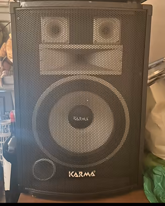 Cassa PA Karma 15" Woofer - Per Feste DJ Karaoke