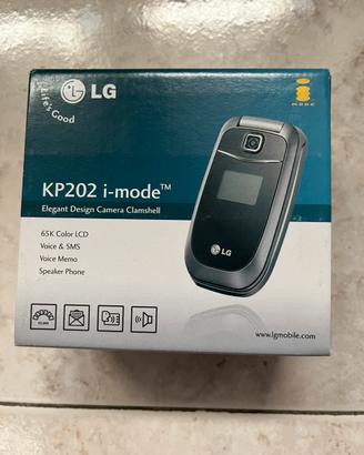 Cellulare LG KP 202 i-mode rosso