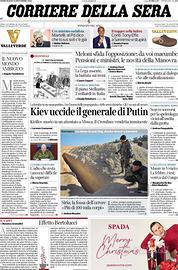 Corriere della Sera 18 dicembre 2024