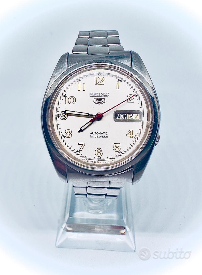 Quadrante Bianco Aftermarket Per Orologio Seiko Subacquei 6309-7040 – Versione BVT2808