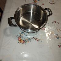 scolapasta acciaio nuovo