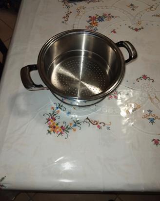 scolapasta acciaio nuovo